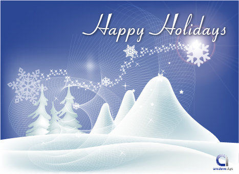 free vector Vector Happy Holidays Wallpaper