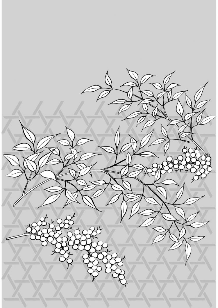 free vector Vector line drawing of flowers-36