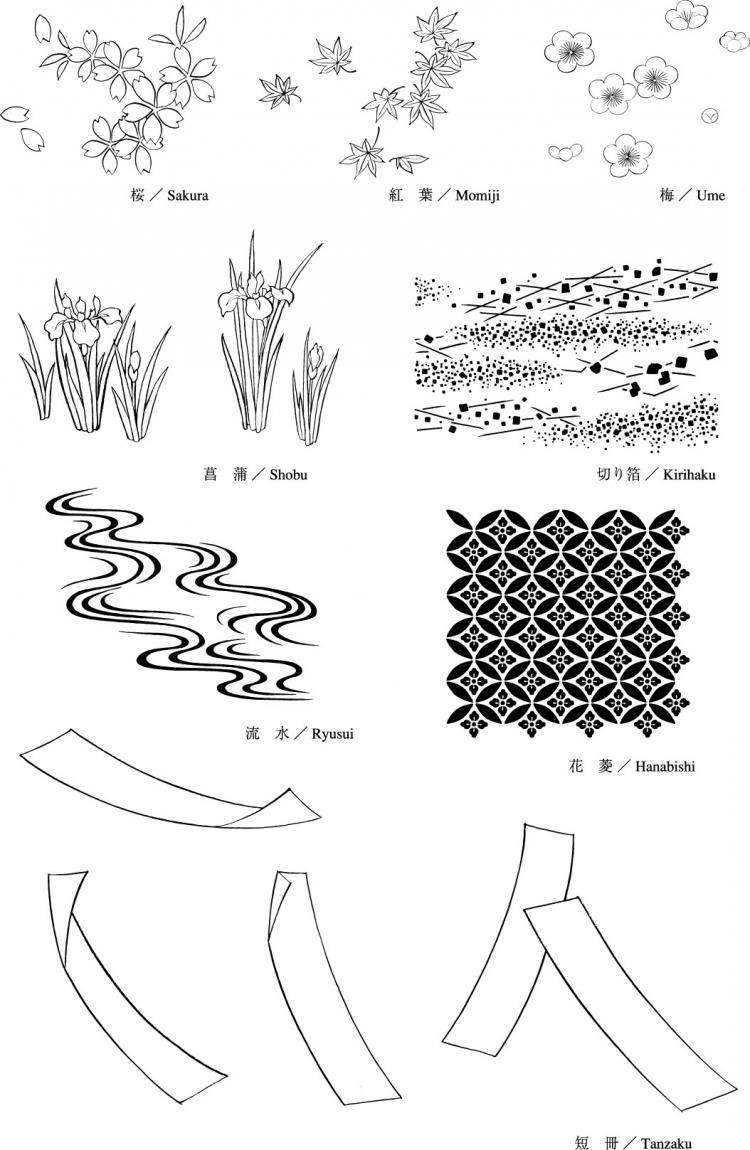 Download line drawing of flowers -50(dandelion, lily) (93562) Free ...