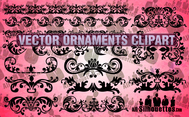 free vector Vector Ornaments Clipart