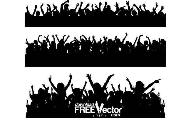 free vector Vector People Crowd