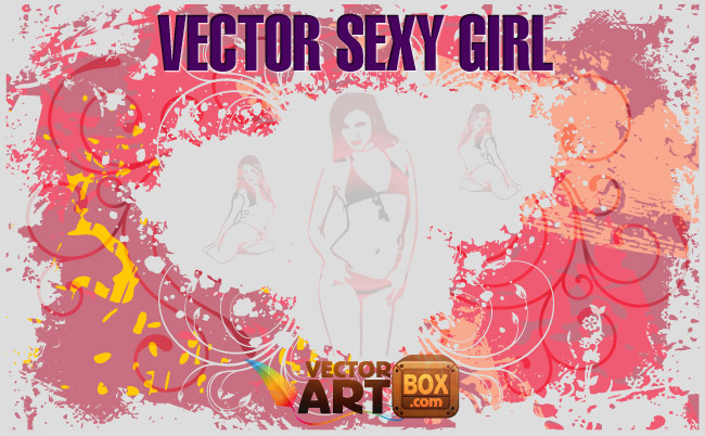 free vector Vector Sexy Girl