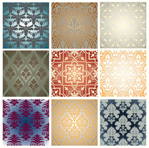 free vector Vector tile background shading