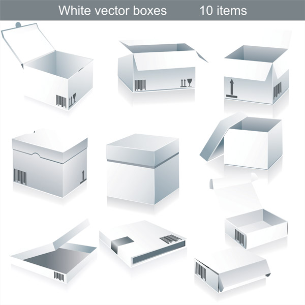 free vector Vector white box u0026amp tape