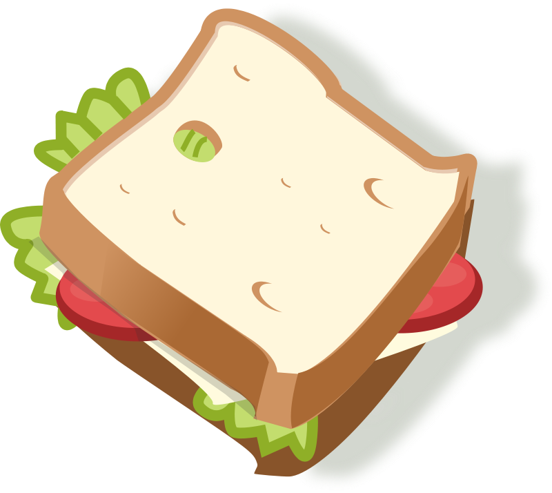 free vector Vegetarian sandwich