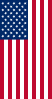 free vector Vertical United States Flag clip art