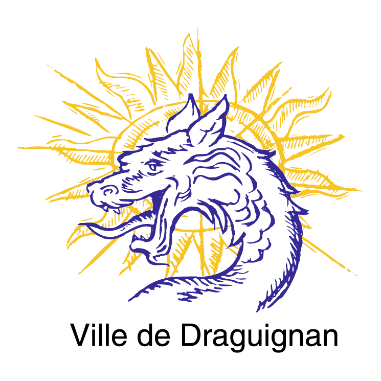 free vector Ville de draguignan