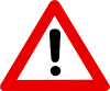 free vector Warning Sign clip art