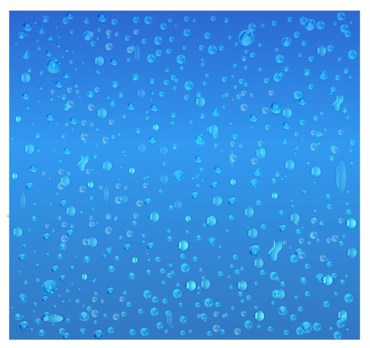 free vector Water drops, raindrops
