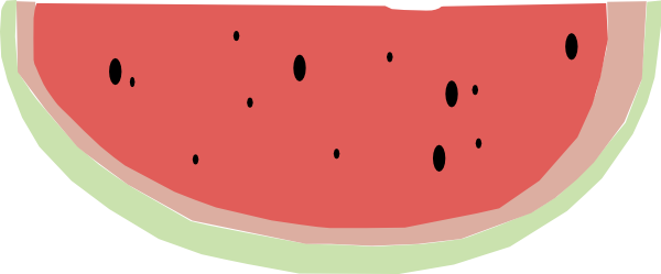 Watermelon clip art 113670 Free SVG Download / 4Vector