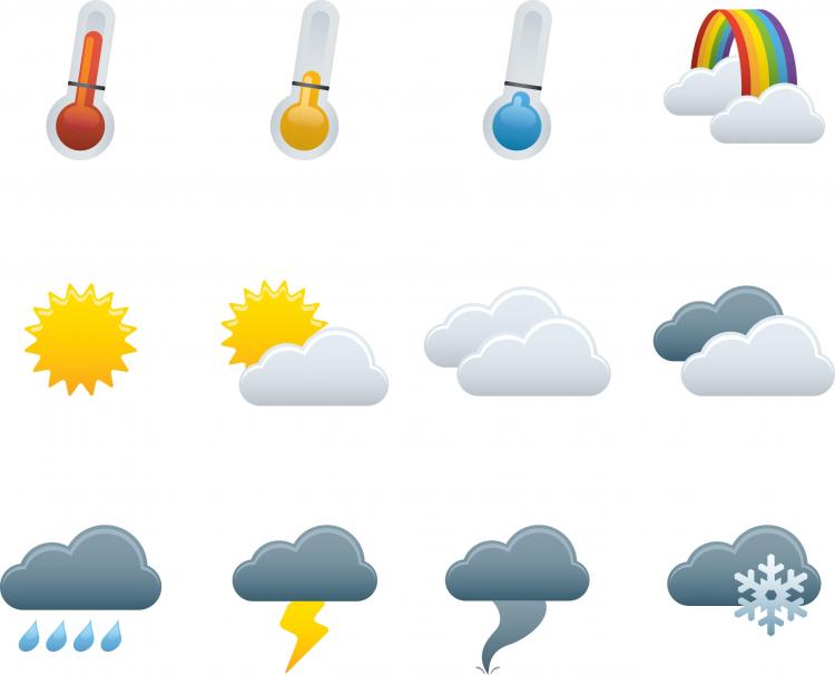 free vector Weather icons vector