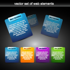 free vector Web design decorative elements vector 2