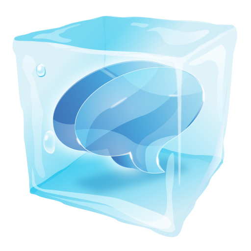 free vector Were frozen web20 icon vector