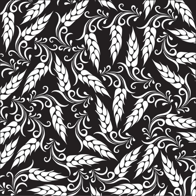 free vector Wheat pattern 01 vector