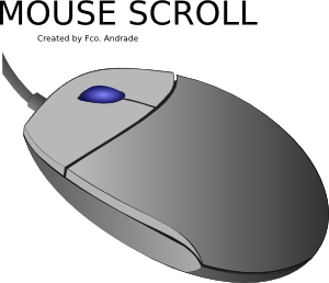 free vector Wheel Mouse clip art