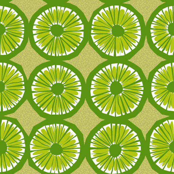 free vector When Life Gives You Limes Pattern