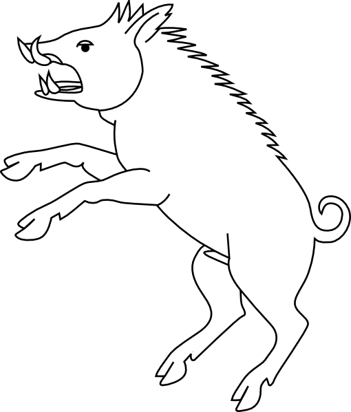 free vector Wild Boar clip art