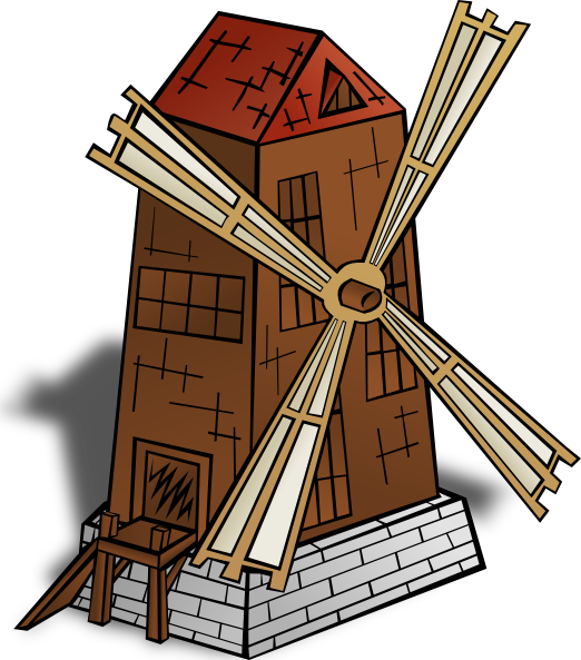 free vector Windmill clip art