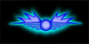free vector Wing Glowing Symbol clip art