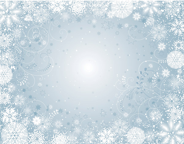 free vector Winter vector background