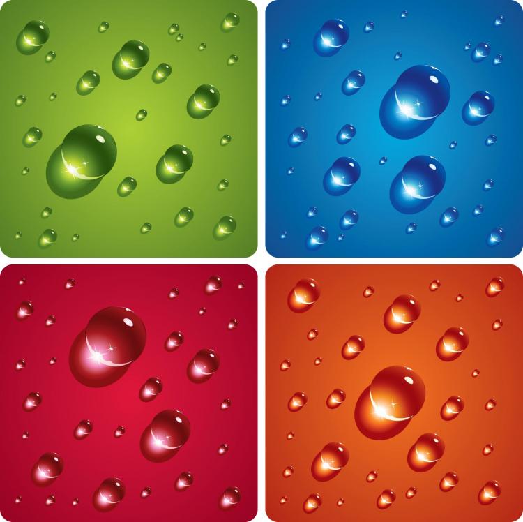 free vector Wizardclear water droplets vector
