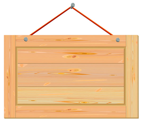 free vector Wood boards vector