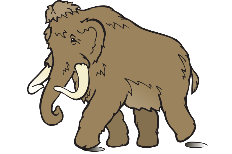 free vector Wooly Mammoth