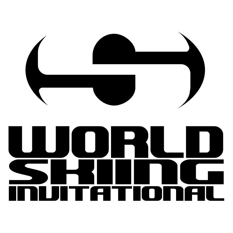 free vector World skiing invitational