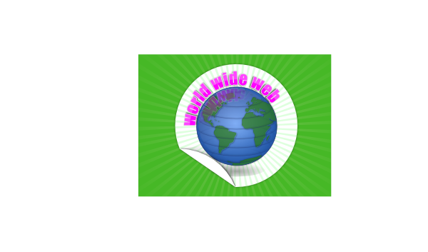 free vector World Wide Web In A Frame clip art