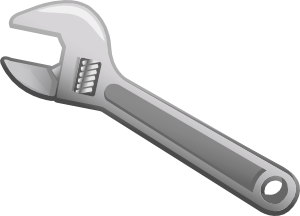 free vector Wrench clip art