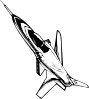 free vector X Aircraft clip art