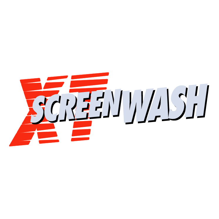 free vector Xt screenwash