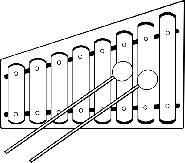 free vector Xylophone clip art