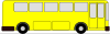 free vector Yellow Bus clip art