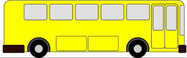 free clip art yellow school bus - photo #11