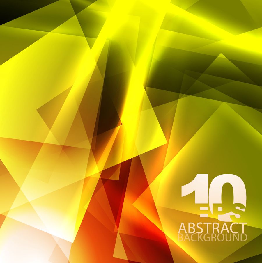 free vector Yellow dynamic background 03 vector