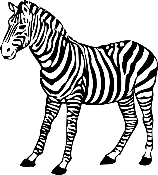 free vector Zebra clip art