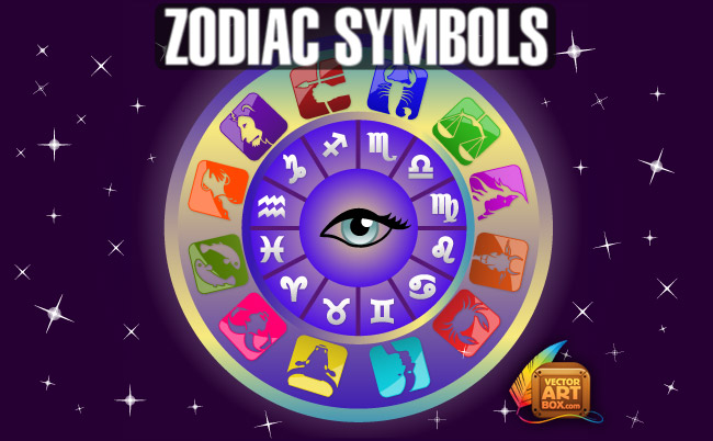 free vector Zodiac Symbols