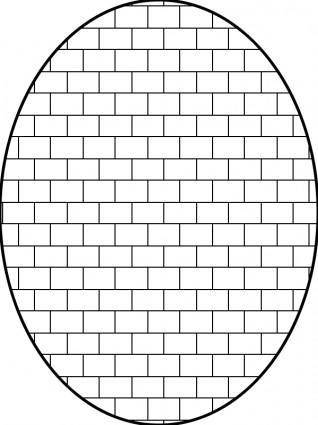 Pattern brick outline