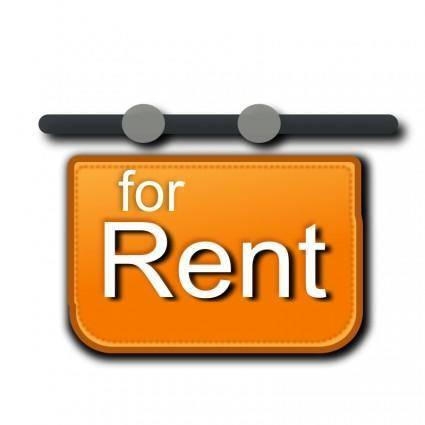For rent signage
