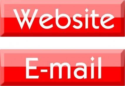 Website/E-mail buttons