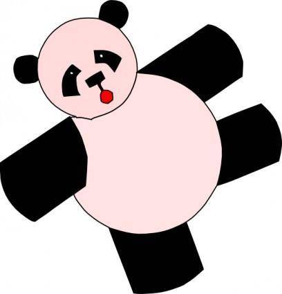 Cartoon Panda Bear clip art