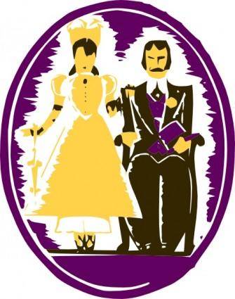 Husband And Wife clip art