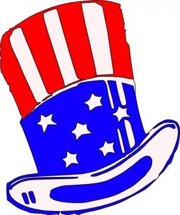 Uncle Sams Hat Clothing clip art