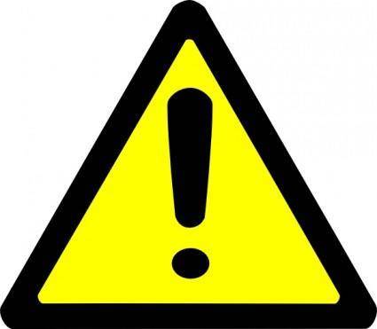 Warning Sign clip art
