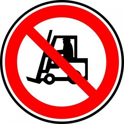 Do Not Carry With Vehicles clip art