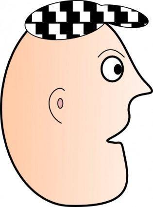 Man Head clip art