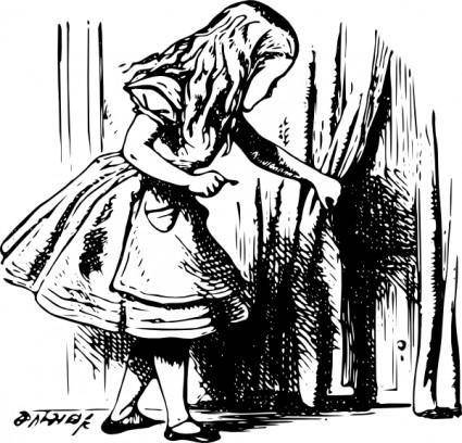 Alice In Wonderland clip art
