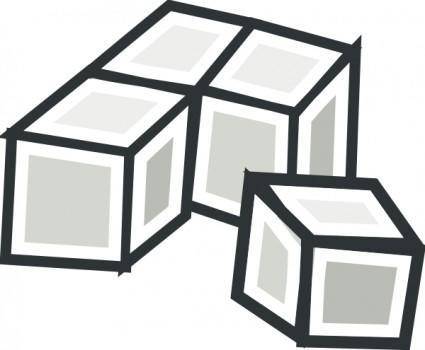 Tofu Cubes clip art