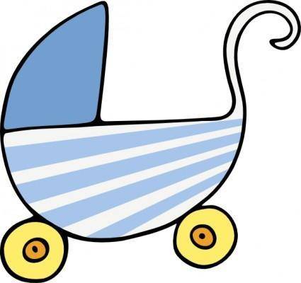 Baby Stroller clip art